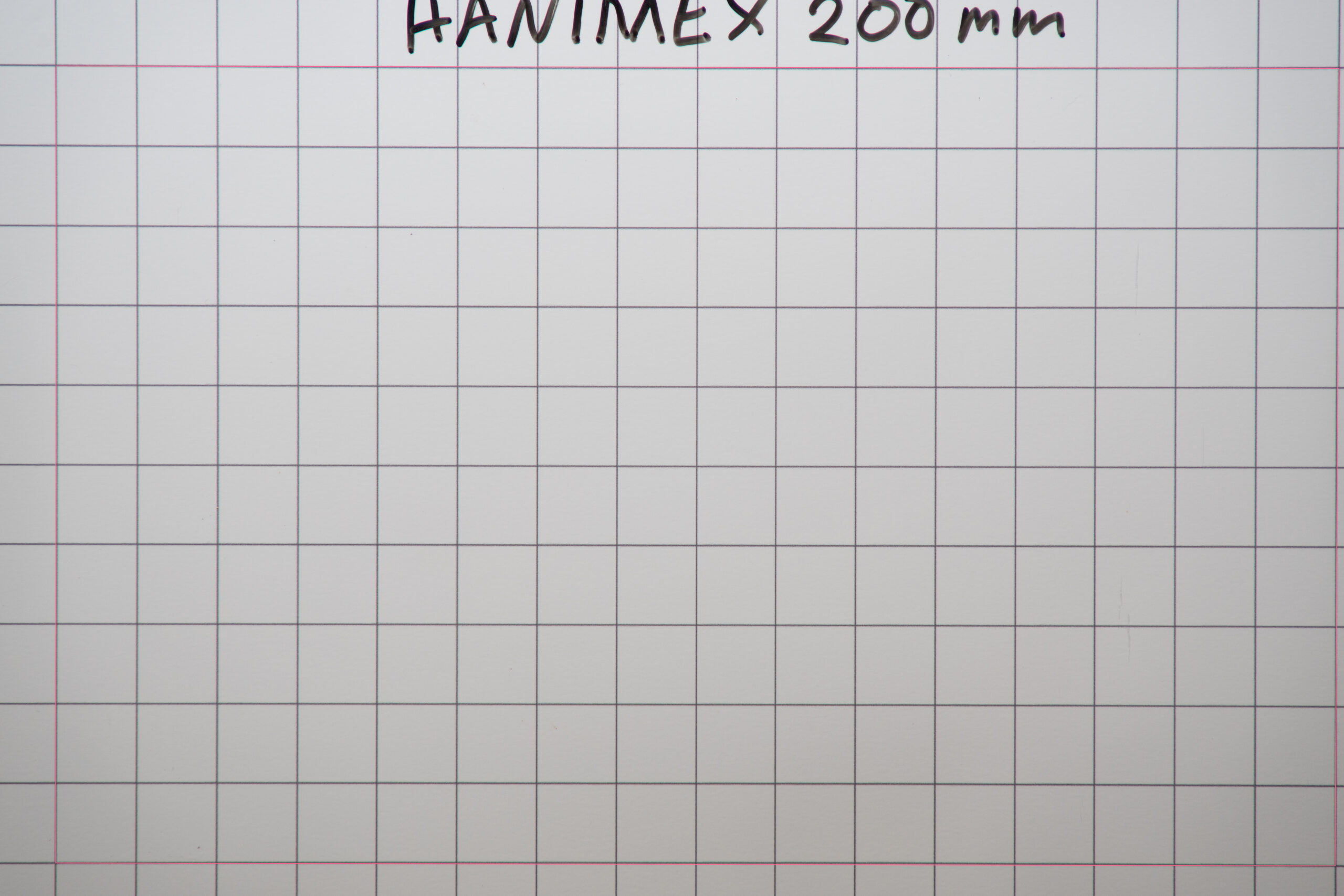 Hanimex Distortion Chart